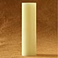 12 Inch Round Champagne Flameless Candle with Timer