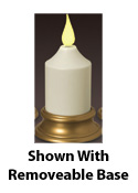 Flameless Votive Candle with Timer