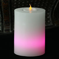 Color Changing Candle With Flameles Tea Light