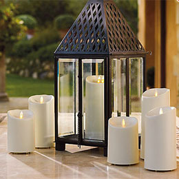 real wax flameless candle