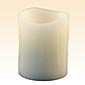 Vanilla Drip 3 x 4.5 Inch Battery Operated Candle Real Wax