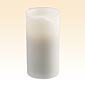Smooth Vanilla 3 x 6 Inch Battery Operated Candle Real Wax