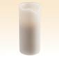 Smooth Vanilla 3 x 8 Inch Battery Operated Candle Real Wax