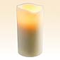 Smooth 4 x 8 Inch Resin Battery Operated Candle