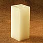 square flameless candles with timers