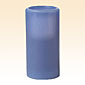Flameless 6 Inch Pillar Ocean Blue Candle