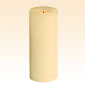 8 Inch Round Cream Flameless Candle With Auto Timer