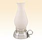 Brushed Nickel Flameless Lantern