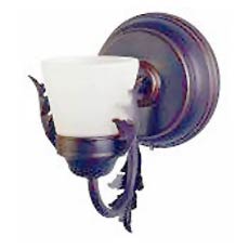 Rubbed Oil Bronze Flameless Wall Sconce Single Arm