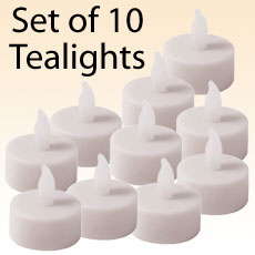 Candle Impressions Flameless Tealights - Set of 10