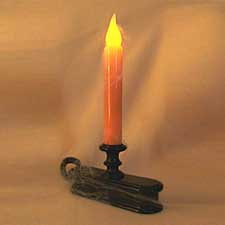 Halloween Flameless Window Candle Single Tier with Sensor