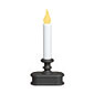 Flameless Battery  Window Candle  -  Aged Bronze