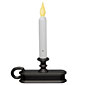 Flameless Traditional Battery Window Candle - Aged Bronze
