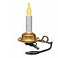 Christmas Tree Clip-On Candle (Set of 3) Electric