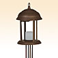 48 Inch Rust Tiki Torch with Flameless Candle
