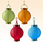 Flameless LED Party Lanterns - Set of 4
