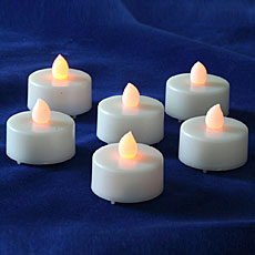Flameless LED Tea Lights Set Of 6