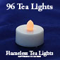 Case Pack 96 Flameless Tea Lights