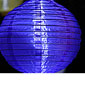 Purple Outdoor Solar Powered Lantern with White LED