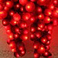 Red Grape Sting Lights - Three Clusters