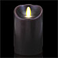 Luminara 5 Inch Brown Flameless Wax Candle - Timer