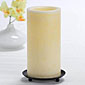 Candle Impressions 8 Inch Mottled Flameless Candle - Timer
