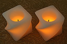 Mini Twist Votives 2 Inch Set of 2
