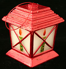 Flameless 3 Inch Hand Painted Lantern - Battery Operated