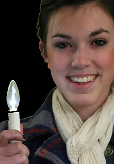 Church Vigil Candle - Hand Held Candlestick - Set of 2
