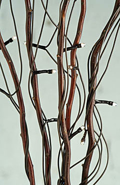 Electric Natural Brown Twig Branch 40 Bulbs 36 Inch