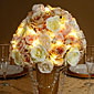 David Tutera 12 Lights - Thin Silver  Wire LED Light Strand