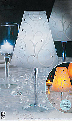 David Tutera Swirl Print Vellum Wrap Shades Set of 12