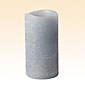 Blue Flameless 3 x 6 Distressed Ocean Water Scented Candle