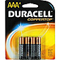 Duracell  AAA -  Alkaline Batteries 4 Pack