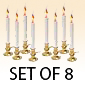 9 Inch Electric Window Candle Set of 8