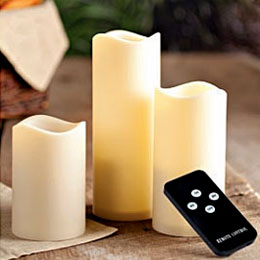 flameless led from candle impressions