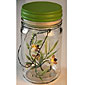 Battery Operated Glowing Fireflies In 7 Inch Mason Jar