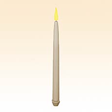 Formal 12 Inch Ivory Flameless Taper Candle Now Formal 12 Inch Ivory Flameless Taper Candle