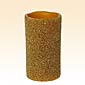 Gold Sparkle Flameless Unscented 4 x 7 Pillar Candle