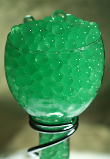 Green  Water Beads - Events - Floral - Wedding Planners
