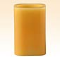Flameless Candle 4 Inch Square Harvest Spice Color Changing