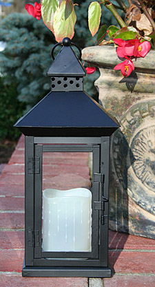 Flameless LED Candle Lantern with  5 Hour Timer