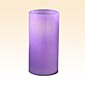 Flameless Candle 6 Inch Pillar Lavender Color Changing