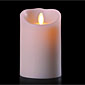 Luminara 5 Inch Pink Flameless Wax Candle - Timer