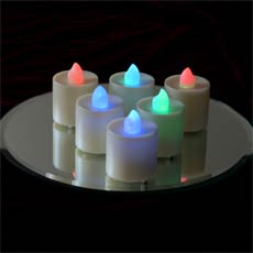 Multi-Color Flameless 2 Inch Tea Light