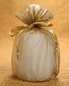 4 Inch Patterned Hurricanes White Flameless Candle - Set of 4