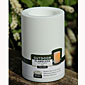 Outdoor Flameless Candle 4 x 6 with 5 Hour Timer - White