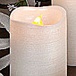 Pearl White Flamless 3x6 LED Candle
