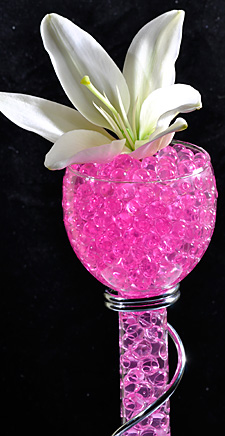 Pink  Water Beads - Events - Floral - Wedding Planners