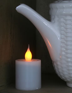 Rechargeable Flameless Tea Light Set Of 6